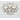 Shoe Jewelry, Clear Cluster Goldtone, swatch