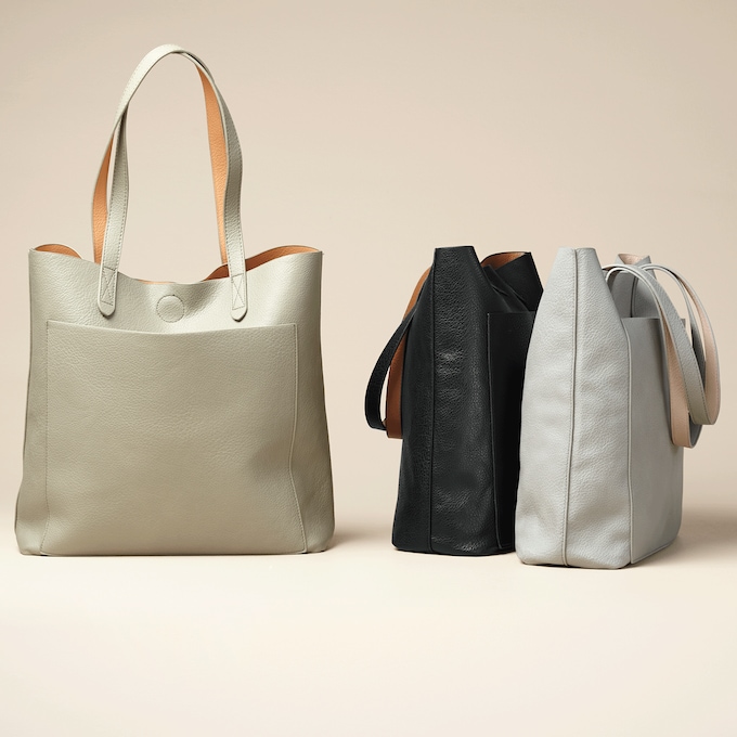 Personalized 2-Piece Reversible Tote Set, , large