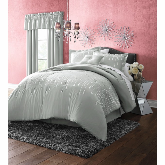 Nina Comforter Set, Accent Pillow and Window Treatments, , large