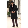 Frank Faux-Fur Collar Coat, , large