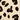 Animal Spot Necklace and Earring Set, Goldtone, swatch