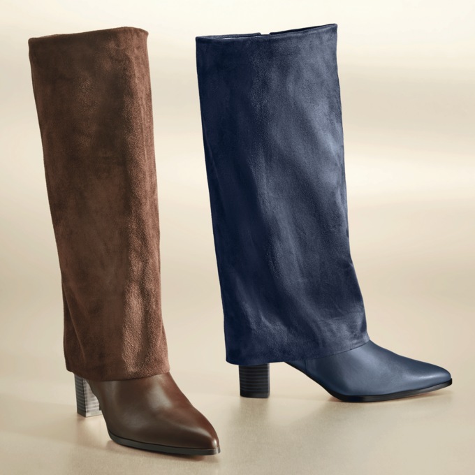 Midnight Velvet Overlay Boot, , large