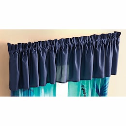 Serenity Peacock Valance, , large