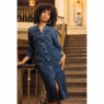 Kali Embellished Denim Sheath Dress, , large