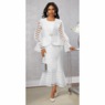 Lessie Peplum Jacket Dress, , large