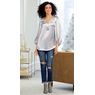 Holiday Sass in Satin Blouse, , large