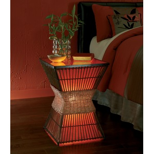 Palisade Lighted End Table, , large