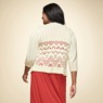 Everlee Crochet Sweater, , large