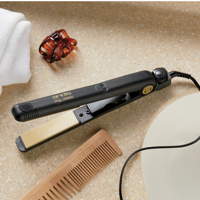 1 Ceramic Flat Iron By Andis Midnight Velvet