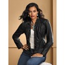 Ruffle-Front Jacket, , large
