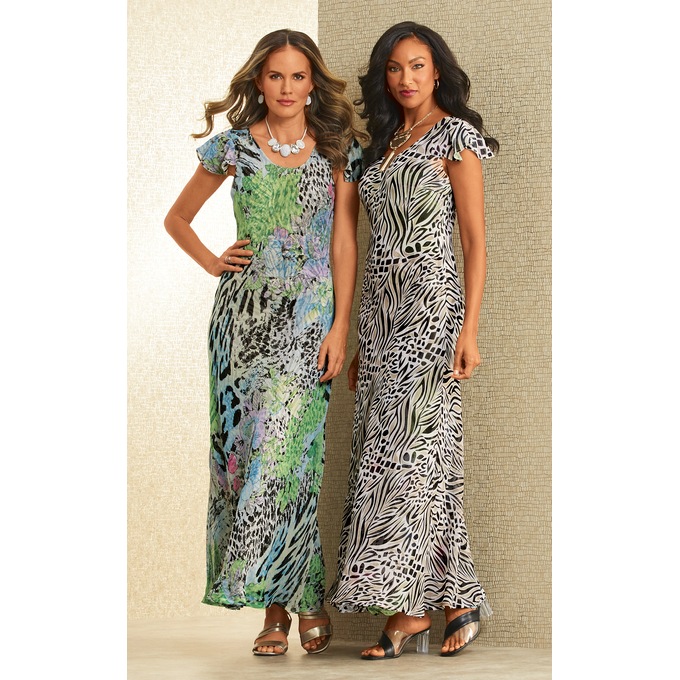 Kenzie Reversible Floral Dress, , large