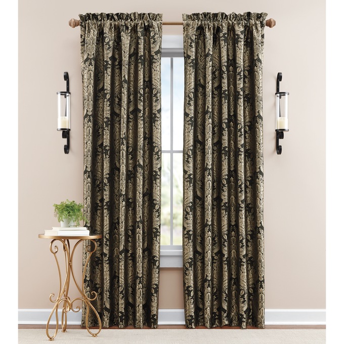 Bold Jacquard Window Panel, , large