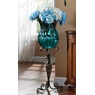 Corona Captured Glass Vase with Stand, , large
