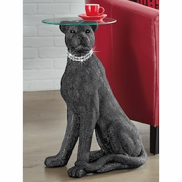 Glam Panther Accent Table, , large