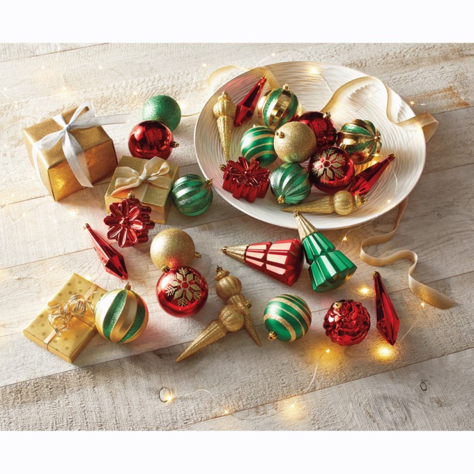 27-Piece Set of Christmas Ornaments, , large