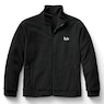 Personalized Men's Fleece Jacket with Front Zipper and Embroidered Name, , large