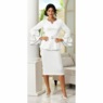Bow Sleeve Skirt Suit, , large