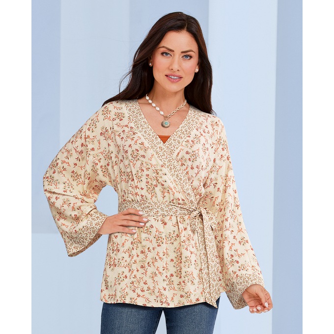 Kari Kimono Top, , large