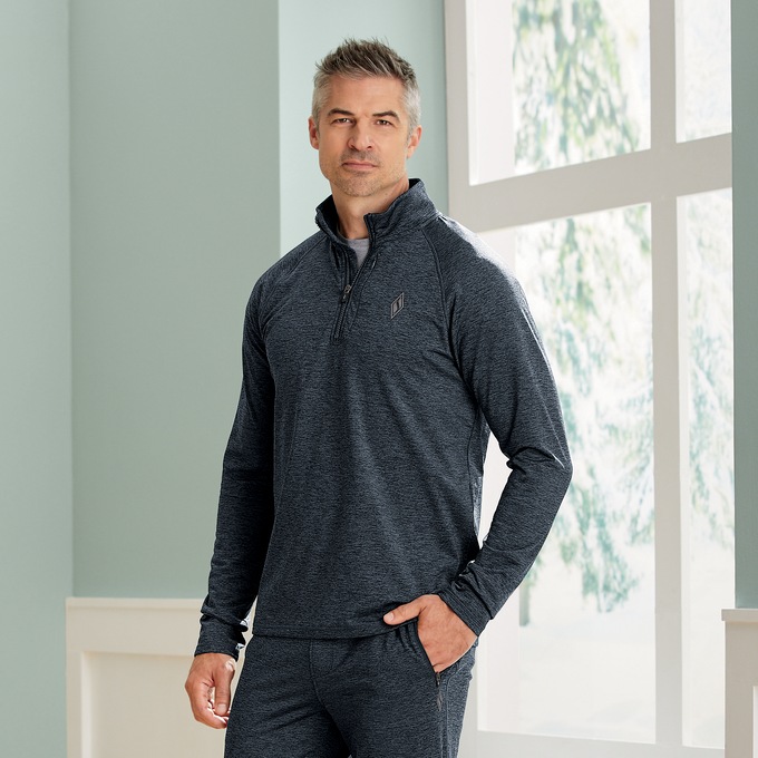 Skechers Men&#39;s Ultra 1/4-Zip Pullover, , large