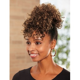 Vivica Fox B-Pop Bang &amp; Curly Ponytail, , large