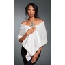 Amber Faux-Fur Stole, , large