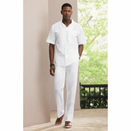 Linen Cotton Pant Set, , large