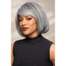Lace-Front Amil Wig, White Gray Salt and Pepper, large