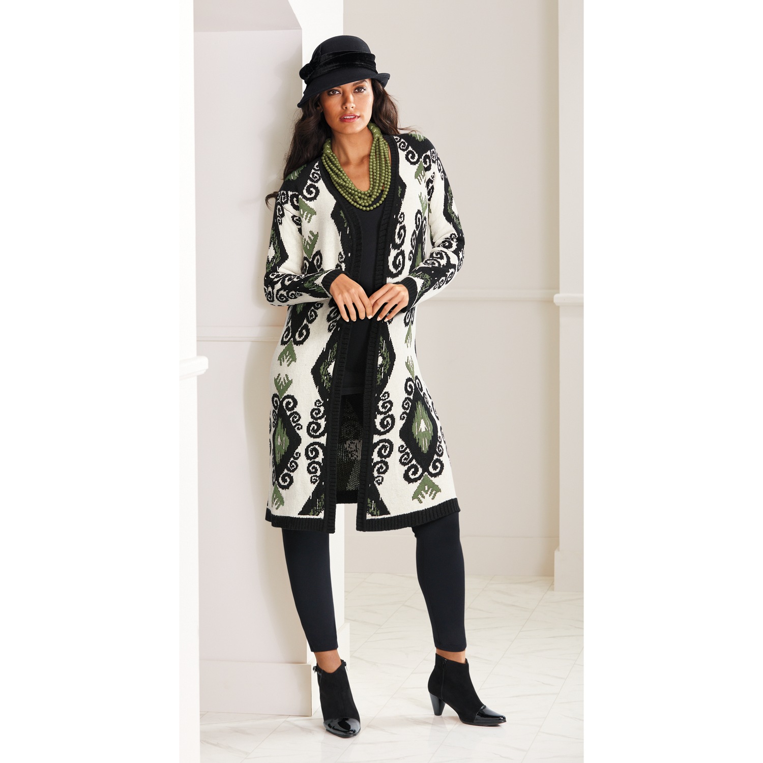 Julia Cardigan Midnight Velvet