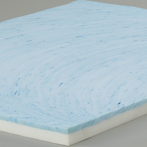 Techsleep Cooling 3" Foam Mattress Topper, , large