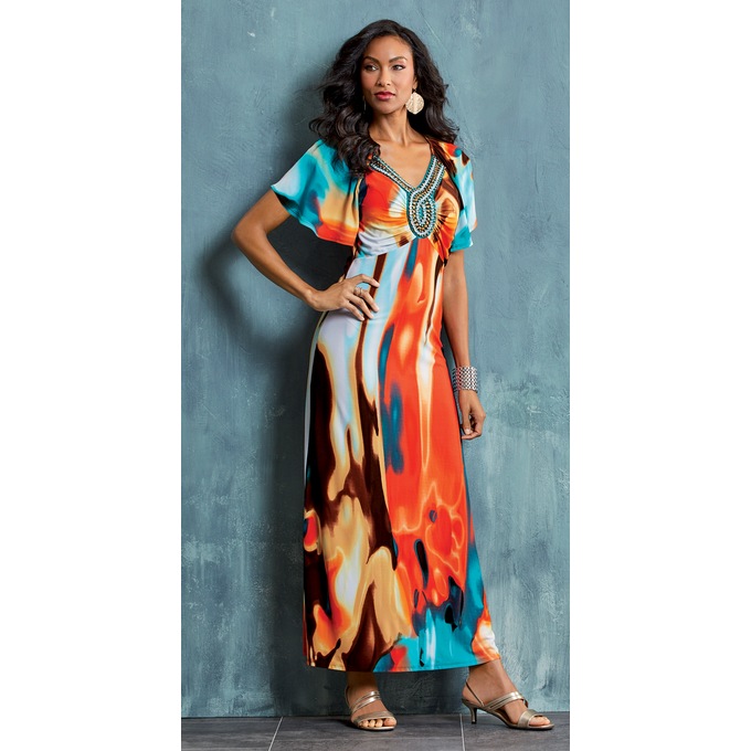 Midnight velvet maxi dress outlet