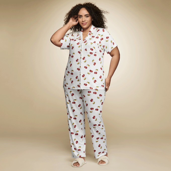 Sweet Cherry PJ Set, , large