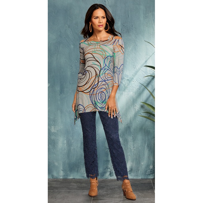Bright Shark-Bite Top, , large