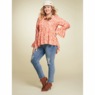 Flora Flutter Blouse, , large