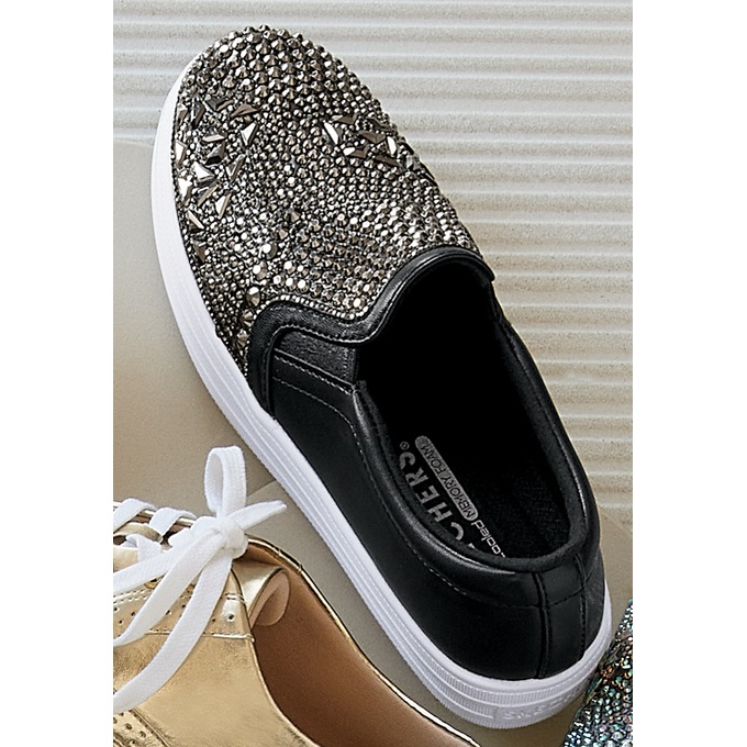 Skechers Double Up Take The Lead Slip On Midnight Velvet