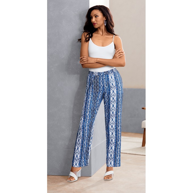 Margaret Printed Pant, , large