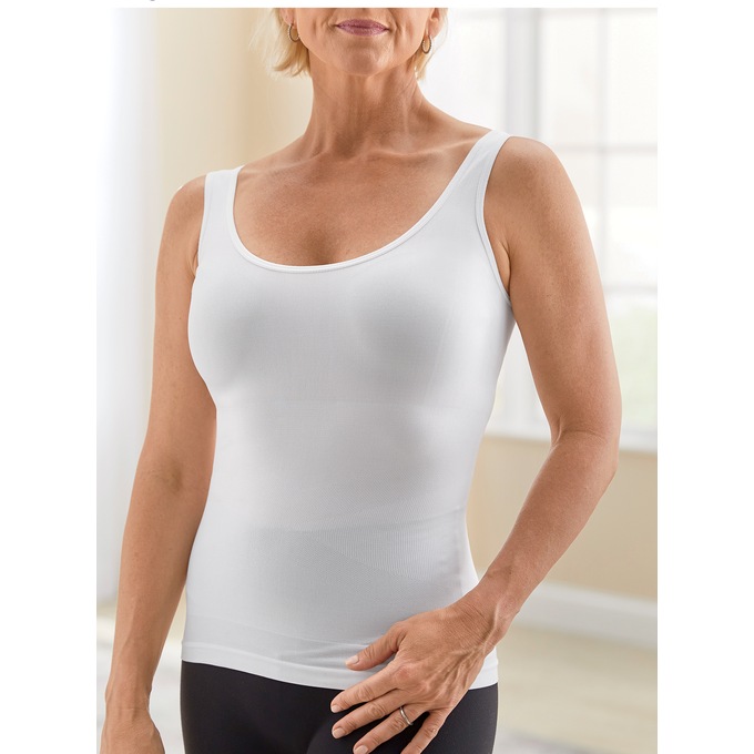 2-Pack Seamless Shaping Tanks, , large