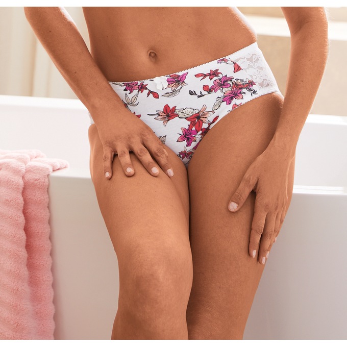 Floral Lace Panty, , large