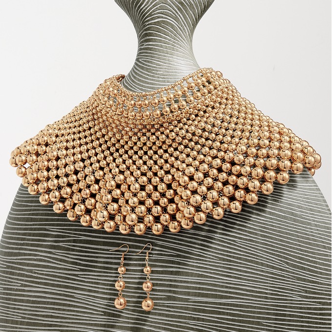 Alexandra Necklace and Earring Set, , large