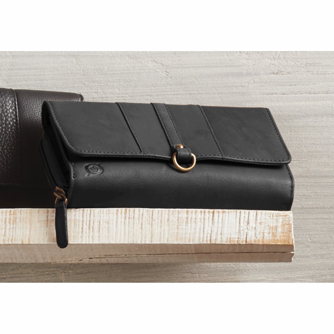 Born Bexton Deluxe Wallet, Black, large