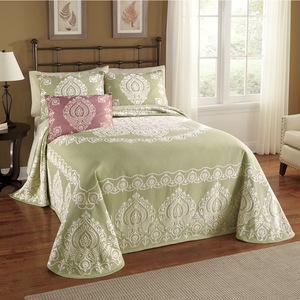 Richmond Jacquard Bedspread, , large
