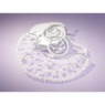 Wire Faux-Pearl Bib Necklace & Earring Set, , large