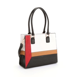 Colorblock Tote by Midnight Velvet, , large