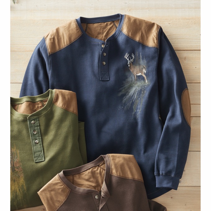 Legendary Buck Thermal, Navy, large