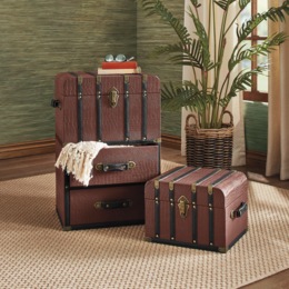 Set of 2 Whitby Trunks, , large