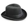 Stacy Adams Men's Harvey Homburg Hat with Feather Accent, , large