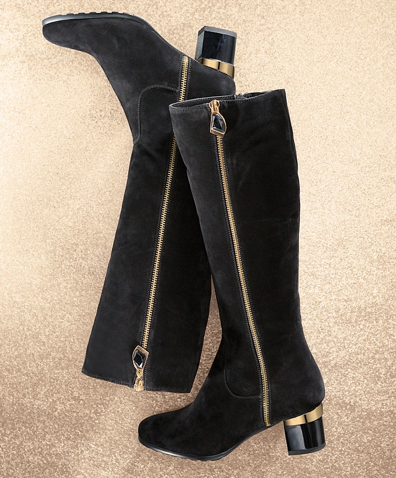 midnight velvet cowboy boots