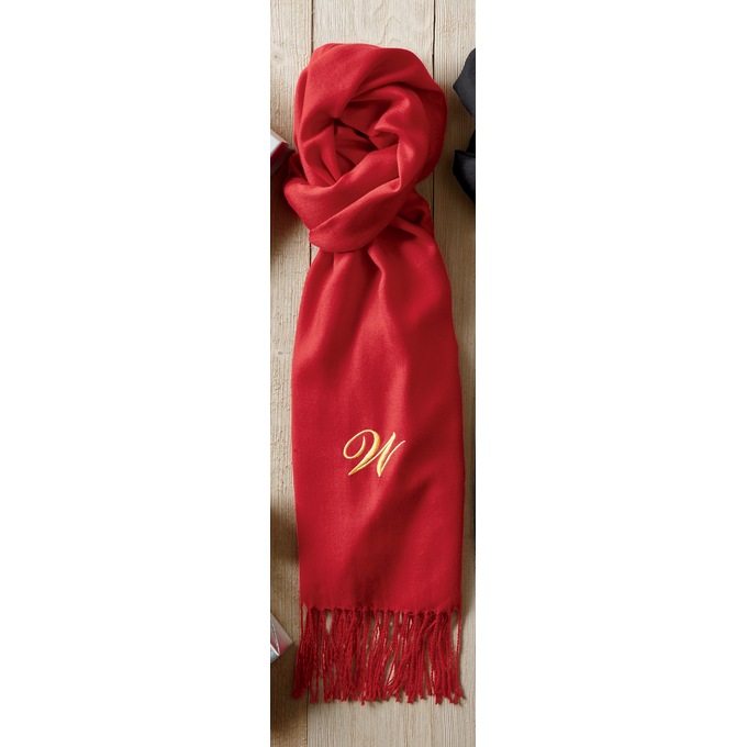Personalized Fringe Scarf, , large