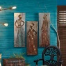 3-pc. Stylish African Lady Wall Art, , large