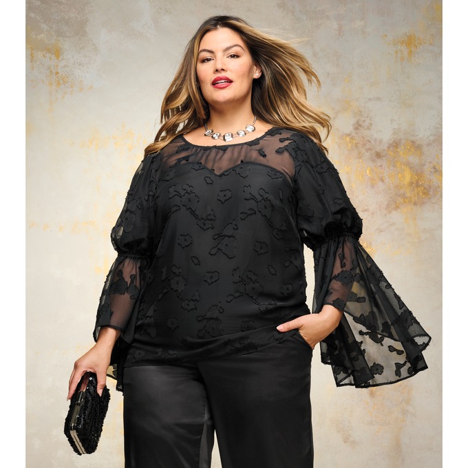 Vera Lace Blouse, , large
