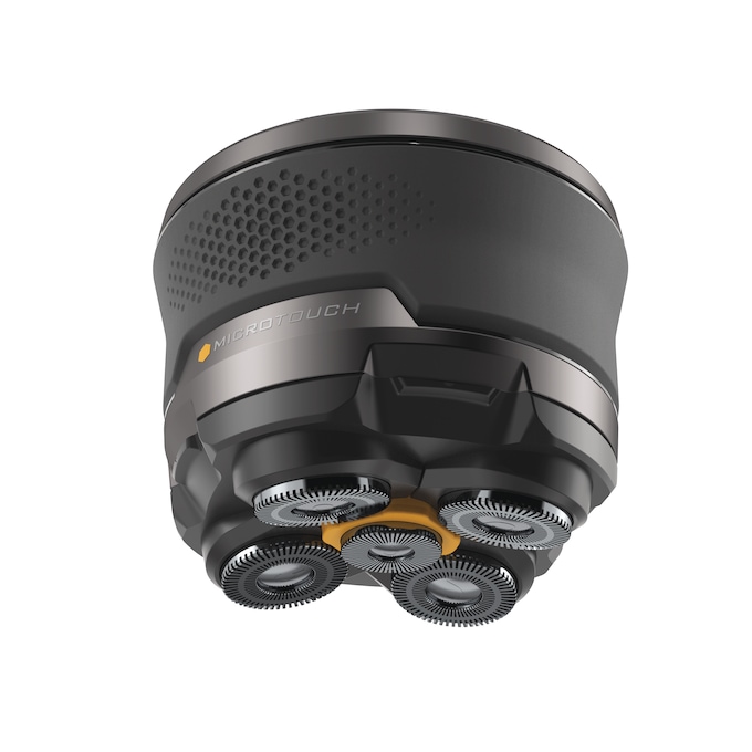 Microtouch Titanium Rechargeable Head Shaver, , large